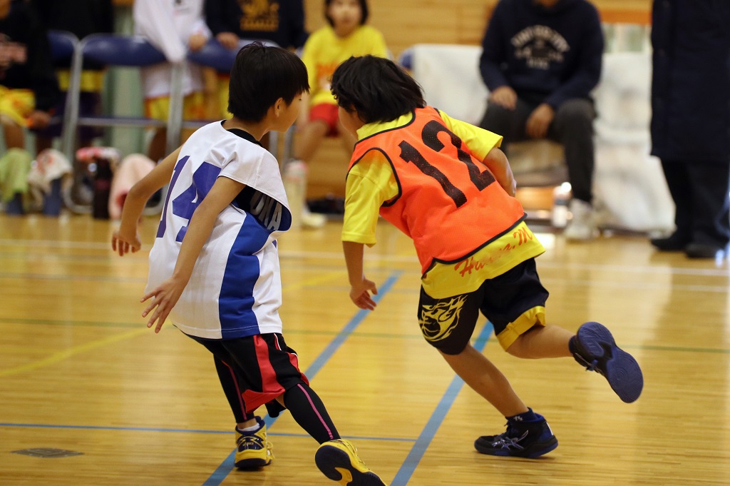 EOS 80D + sigma 50-100mm F1.8で撮影したミニバスケットボール写真 Basketball Photo