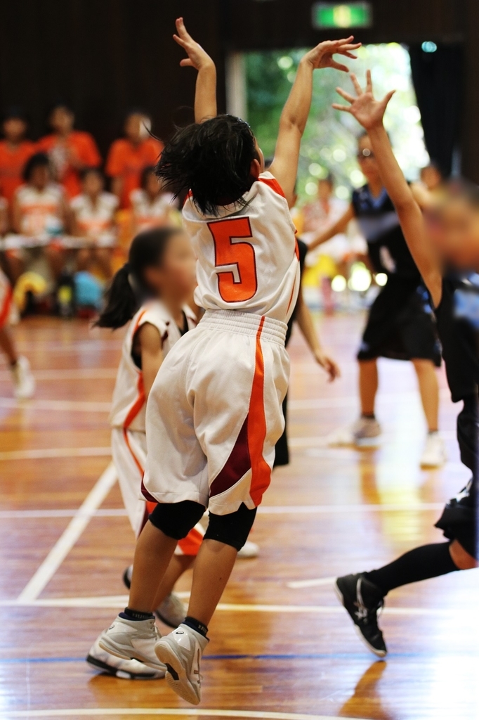 女子ミニバスケットボール写真 by たまの休日 千葉県船橋市