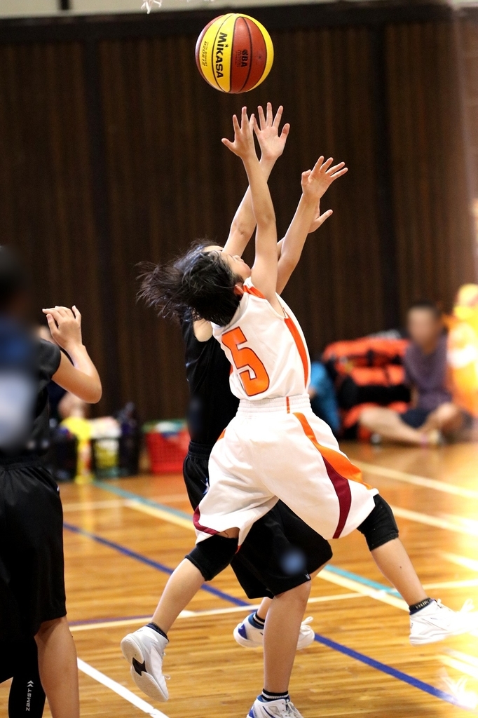 女子ミニバスケットボール写真 by たまの休日 千葉県船橋市