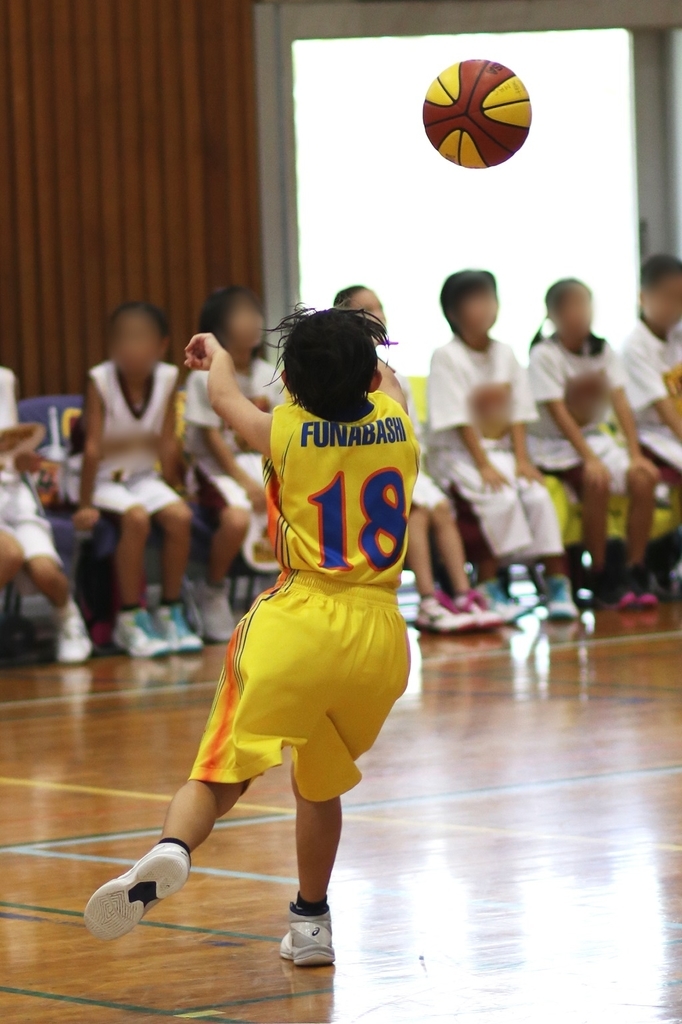 女子ミニバスケットボール写真 by たまの休日 千葉県船橋市