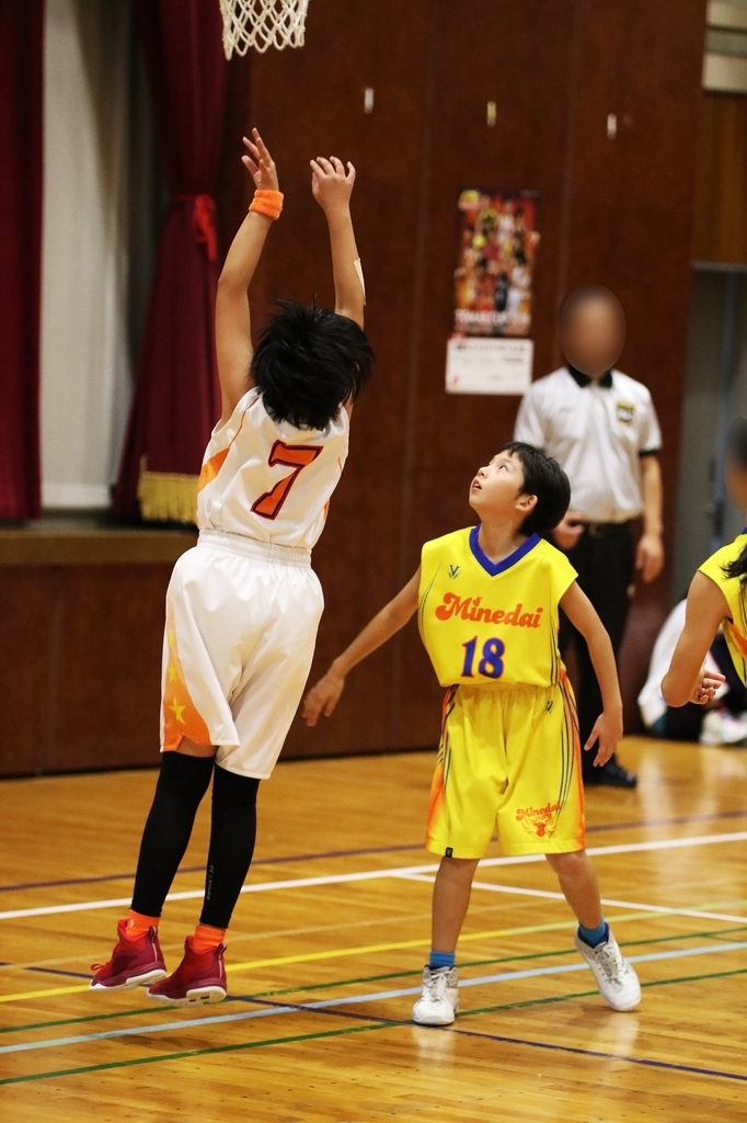 女子ミニバスケットボール写真 千葉県船橋市