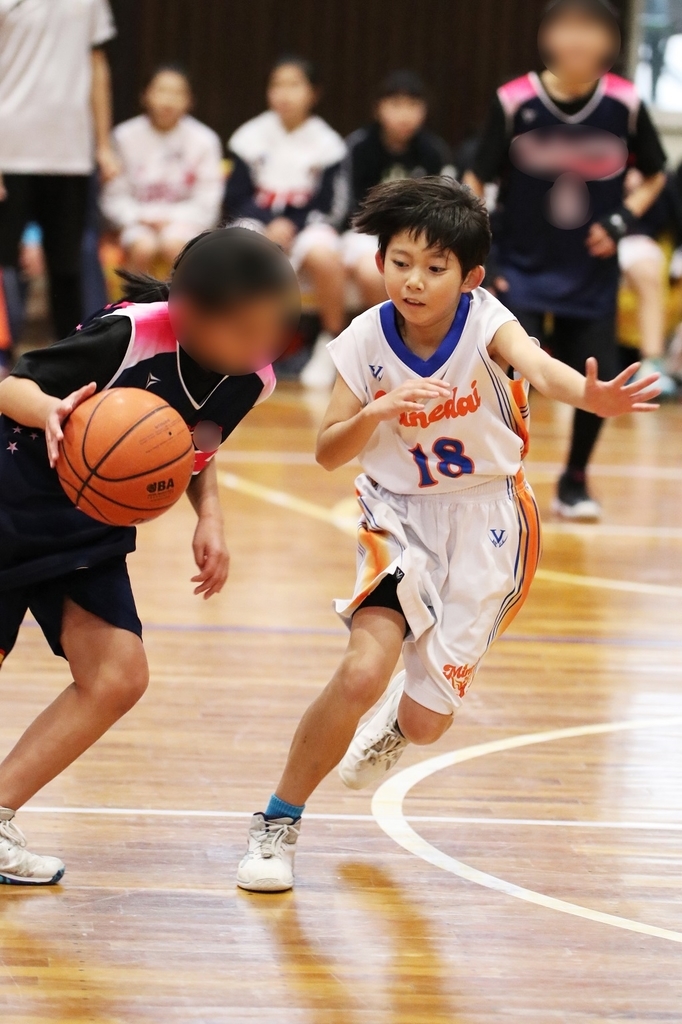 女子ミニバスケットボール写真 by たまの休日 千葉県船橋市