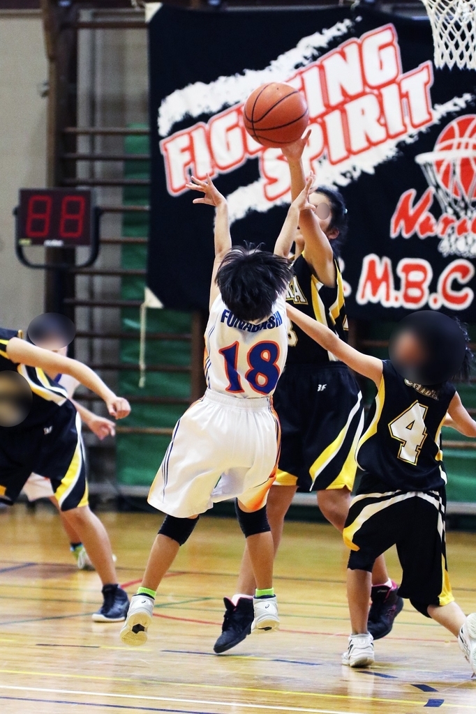 女子ミニバスケットボール写真 by たまの休日 千葉県船橋市
