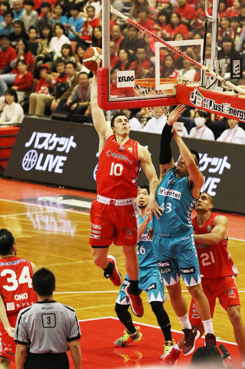 Bリーグ　千葉ジェッツ　ニック・メイヨ選手