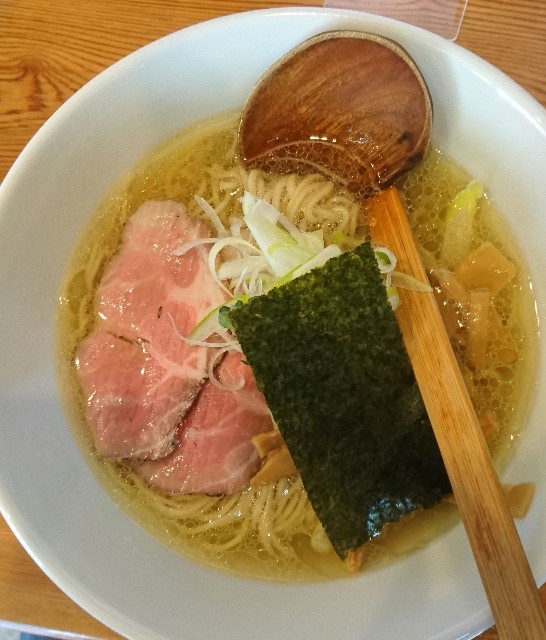 宇都宮市姿川 麺家大森 あっさり塩 730円。 - 流浪ブログ 日々是好日 