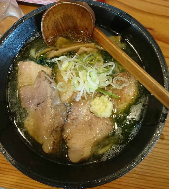宇都宮市 麺家 大森 限定生のりチャーシュー麺。 - 流浪ブログ 日々是 