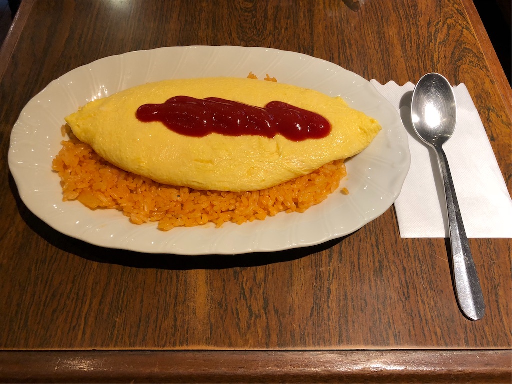 東銀座 喫茶you 嵐にしやがれ紹介の人気オムライスランチ 東京ランチ食べ歩き
