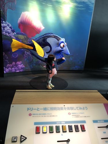 照明調整体験