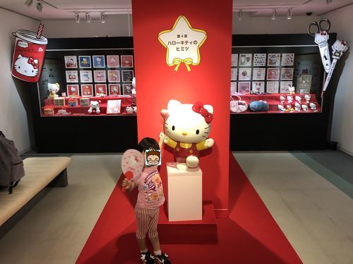 サンリオ展の展示