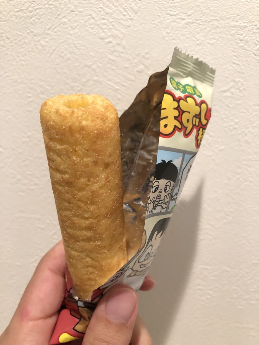 まずい棒 ぬれ煎餅味 銚子電鉄の数量限定発売のお菓子の味東京の子供の遊び場 イベント情報を紹介 子供あそびレポ まずい棒 ぬれ煎餅味 銚子電鉄の数量限定発売のお菓子の味東京の子供の遊び場 イベント情報を紹介 子供あそびレポ