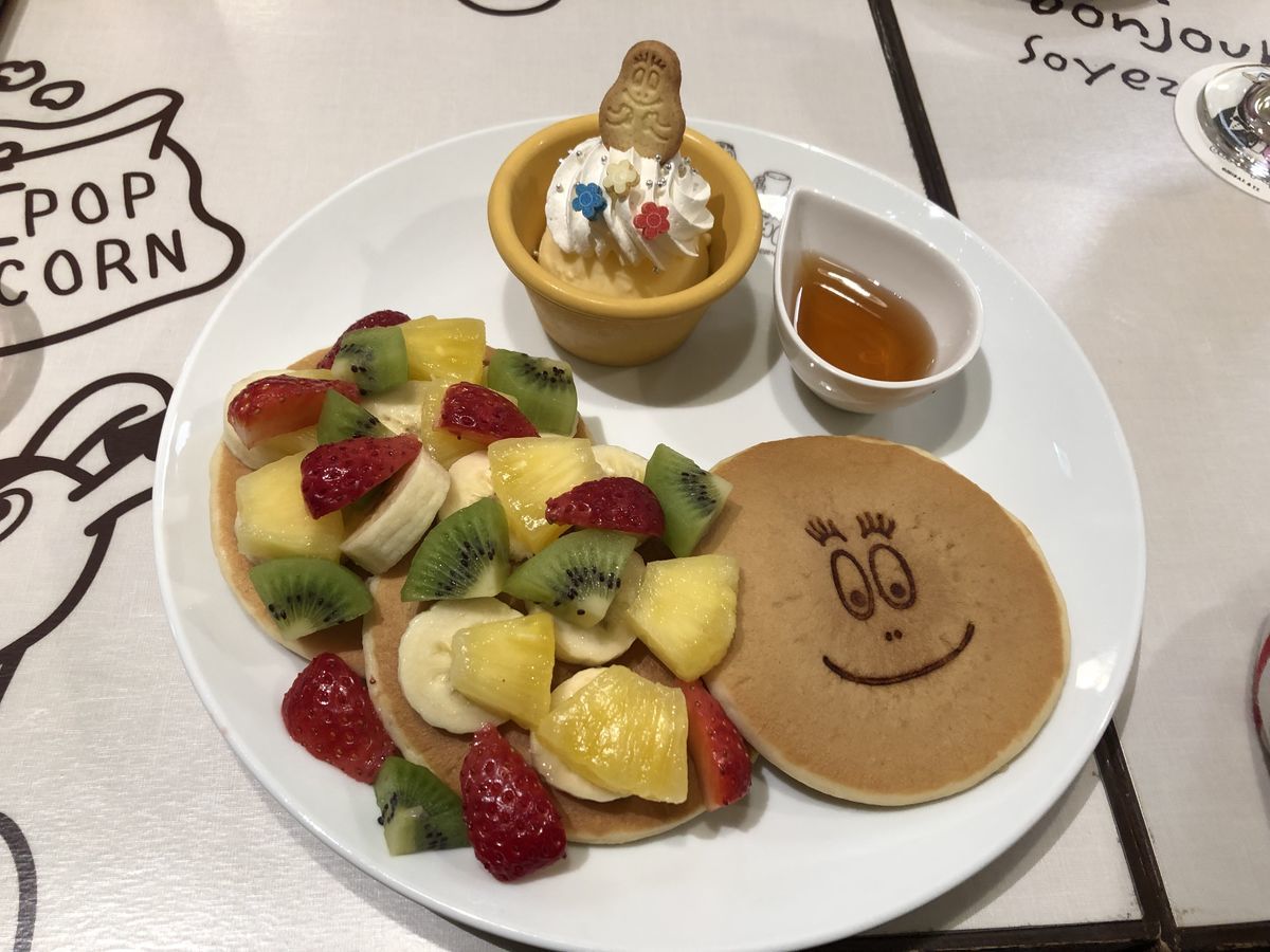 カフェバーバパパの料理