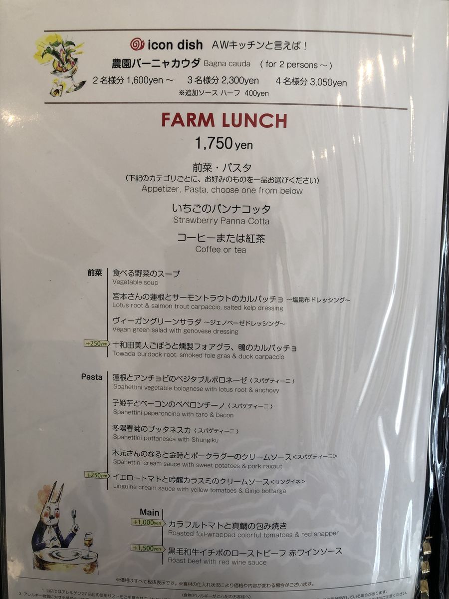 FARM LUNCH
