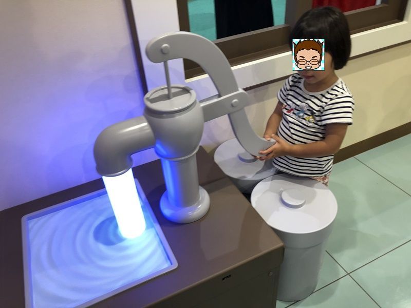 ジャムおじさんのパン工場水道