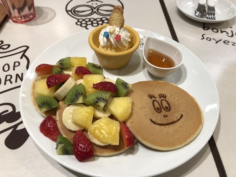 バーバパパのパンケーキ
