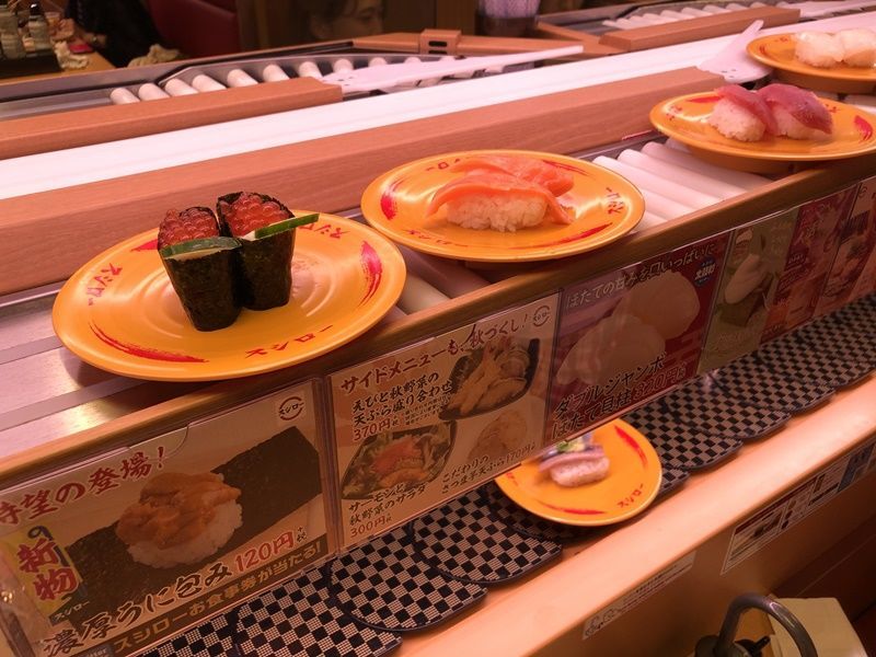 スシロー有楽町店！無人化進んでる都心型店舗が便利で良かった