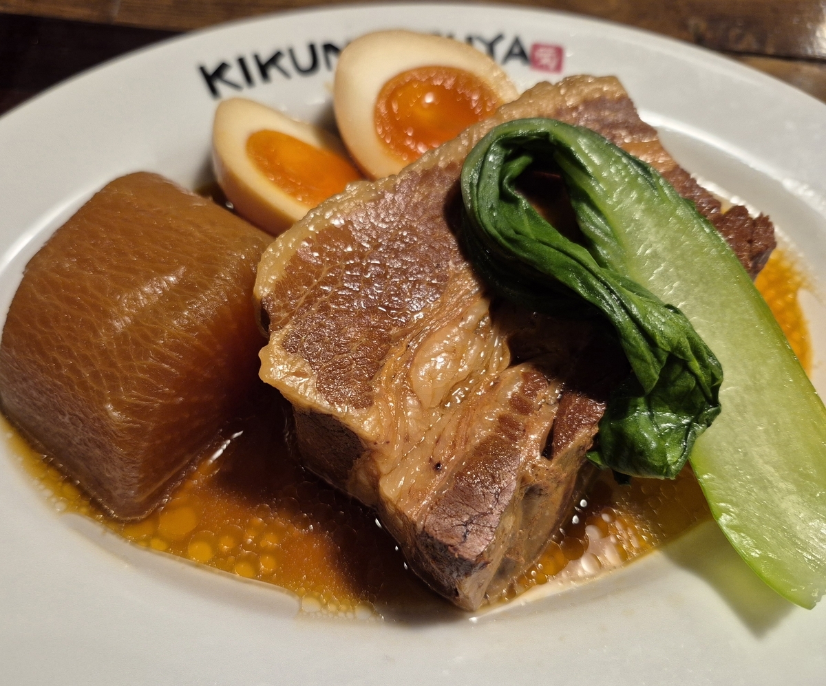 菊松食堂の角煮