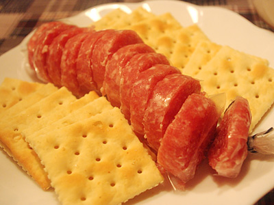 佐渡の へんじんもっこ の生サラミを教えたい 私的標本 捕まえて食べる