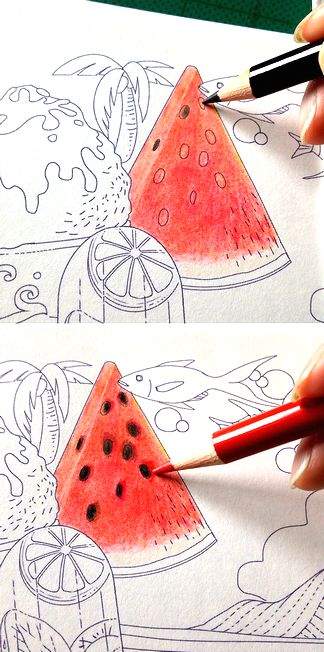 塗り絵のある暮らし