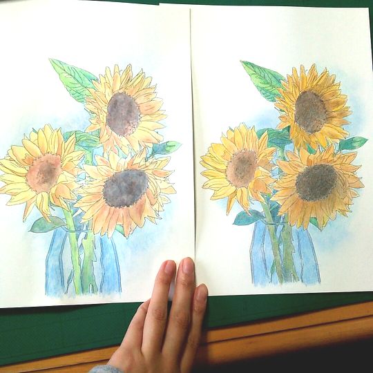絵画のように仕上がる美しいぬり絵 ひまわりを塗る 塗り絵のある暮らし 絵画のように仕上がる美しいぬり絵 ひまわりを塗る 塗り絵のある暮らし