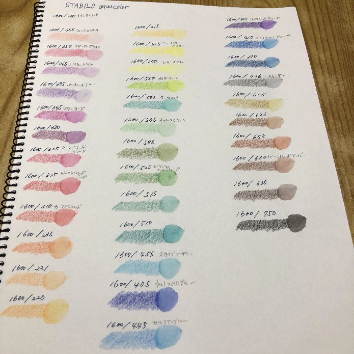 スタビロ 水彩色鉛筆 アクアカラー 36色 1636-5 水彩色鉛筆 アクア