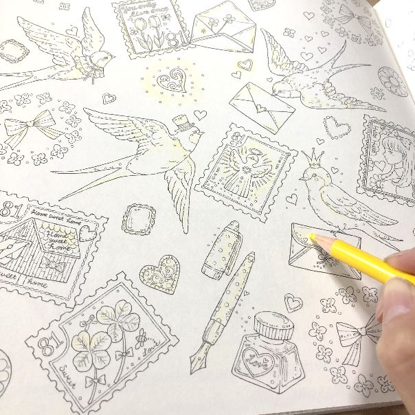 たけいみきさん みたいに塗りたい 夢色ファンタジー塗り絵 塗り絵のある暮らし