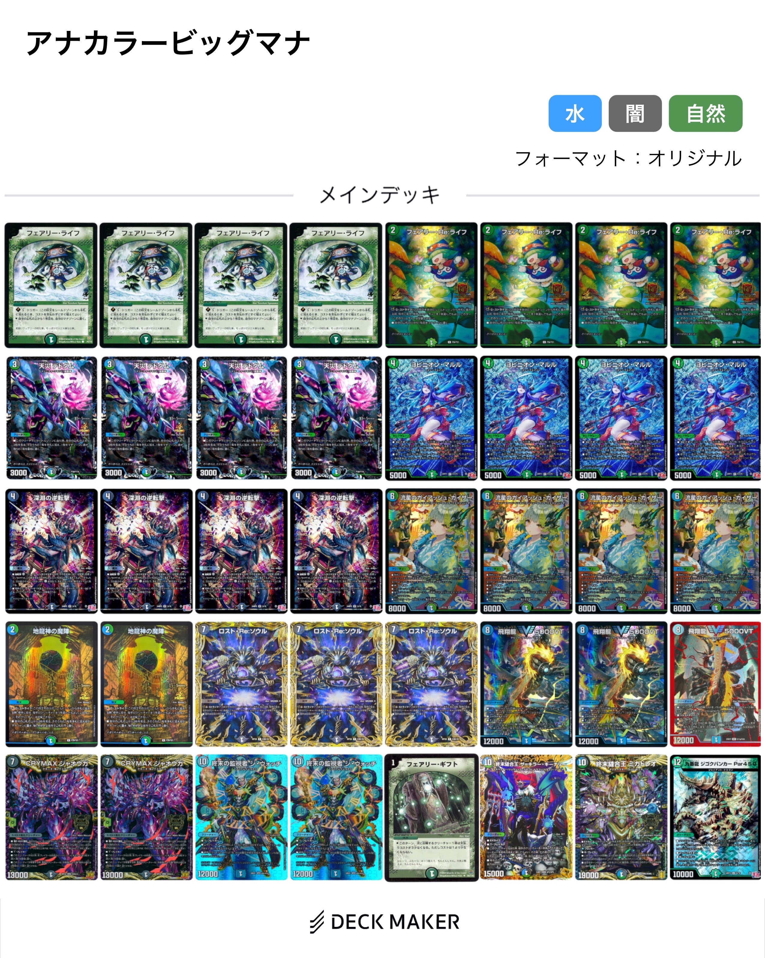アナカラーフィオナ デッキ ② アナカラーフィオナ デッキ