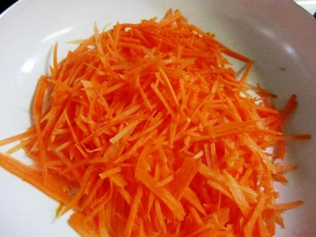 にんじん・フライパン料理