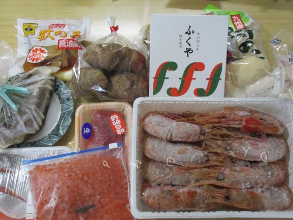 ぼたん海老・明太子