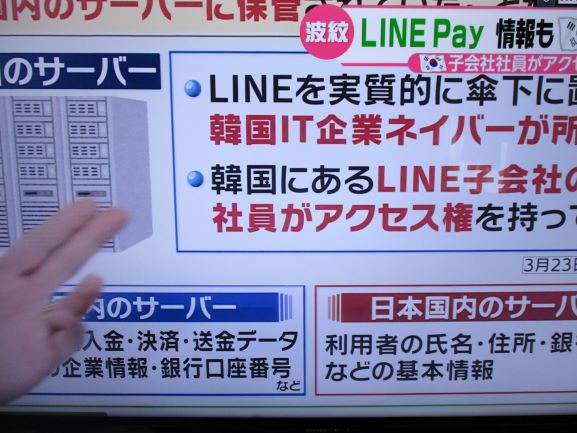 LINE・情報漏えい