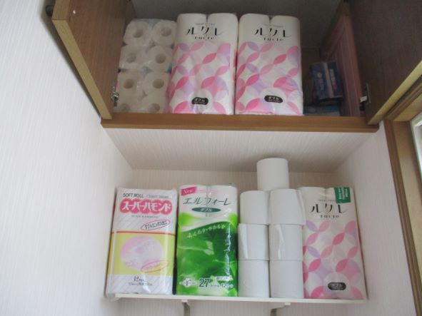 トイレットペーパー備蓄