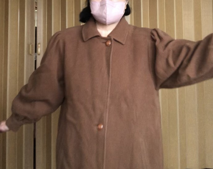 暖房費節約・ウールコート