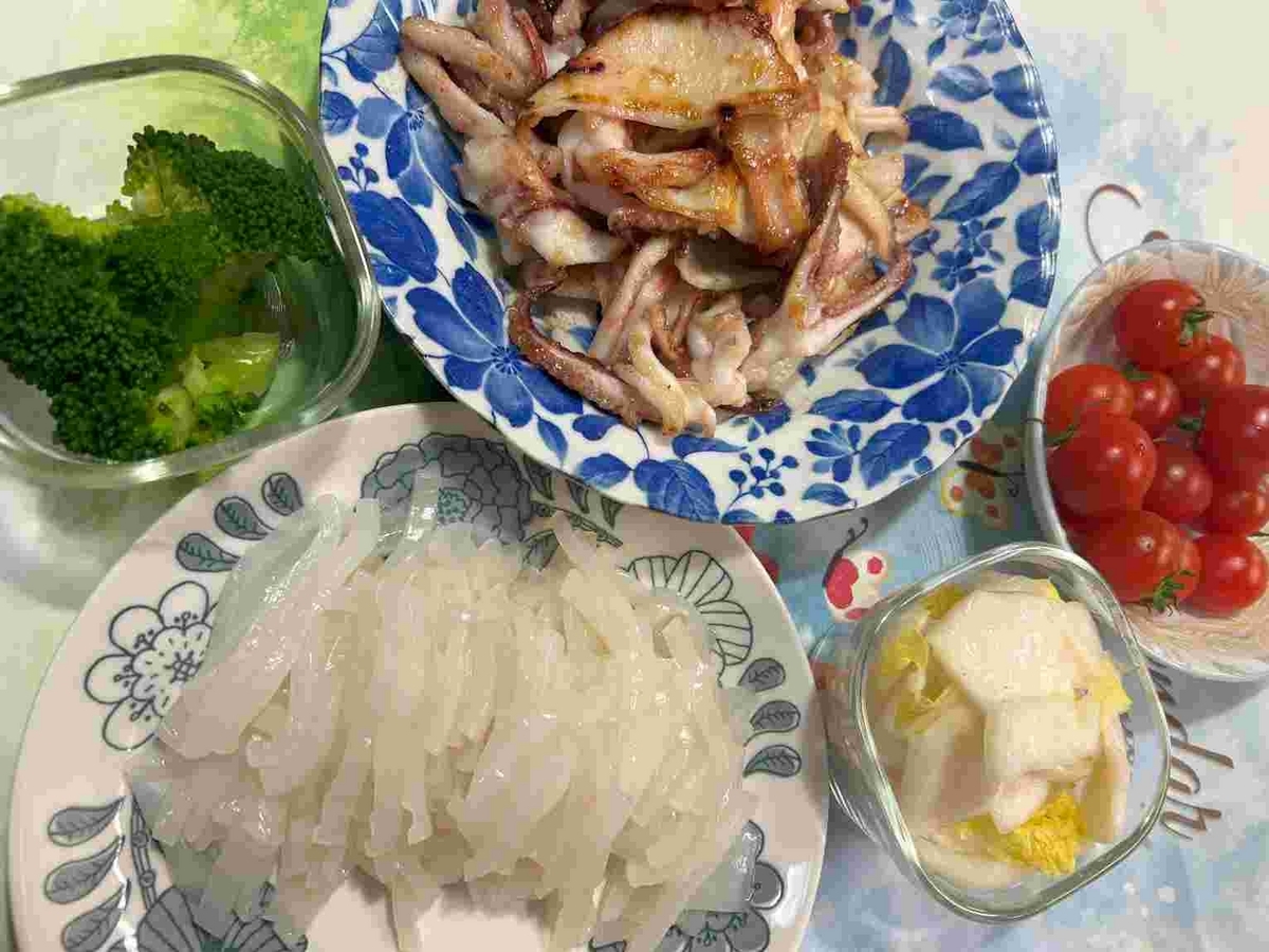 おうちごはん・ヤリイカ