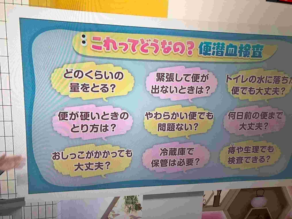 あさイチ・大腸内視鏡検査