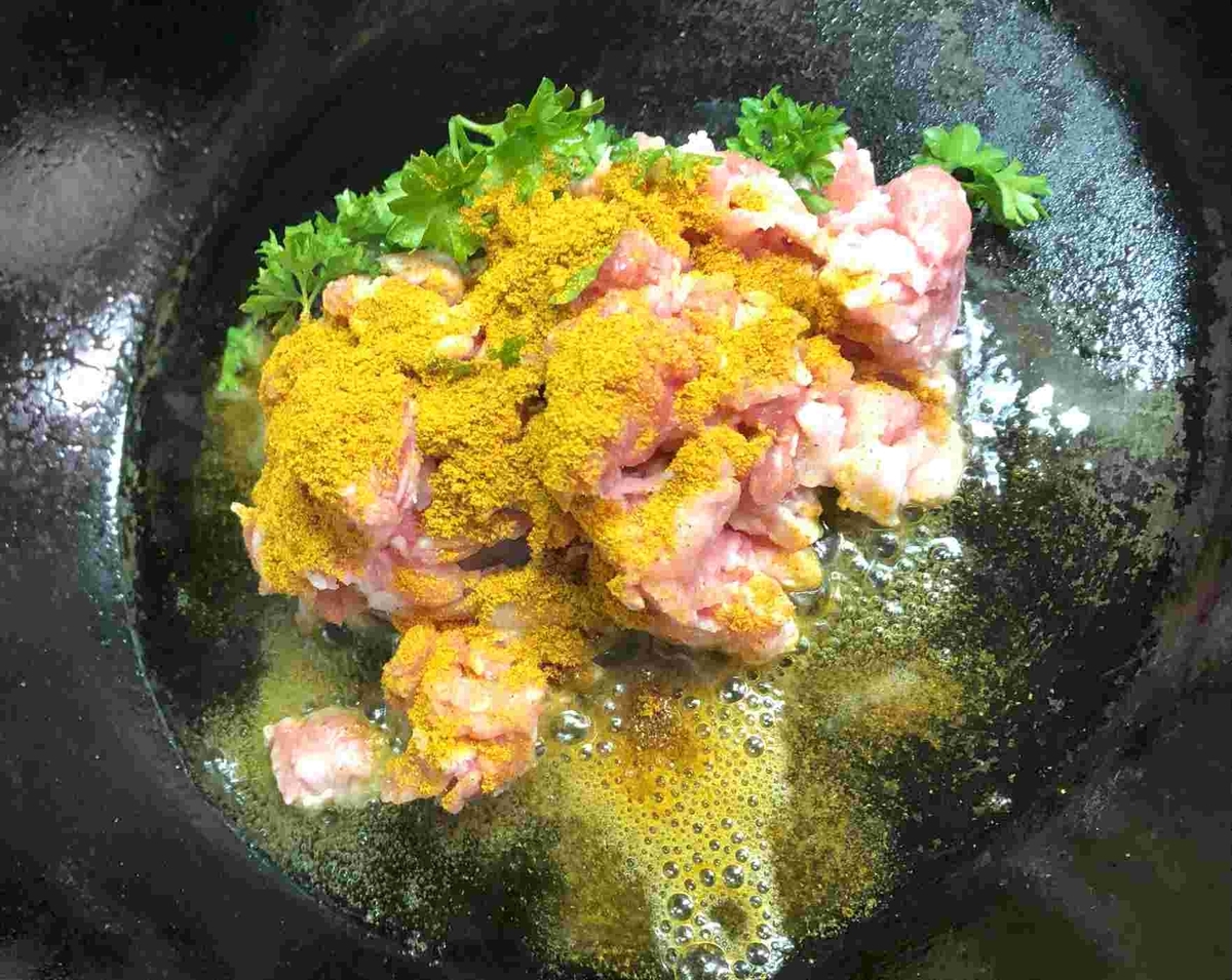 パセリカレー