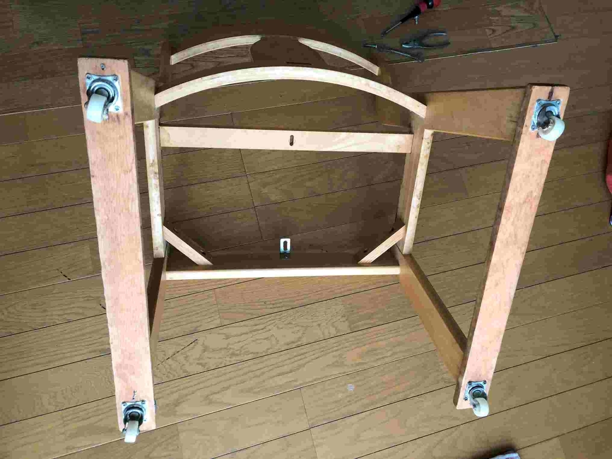 DIY・椅子の張り替え