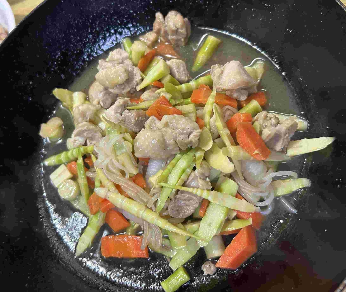 おうちご飯・竹の子ご飯