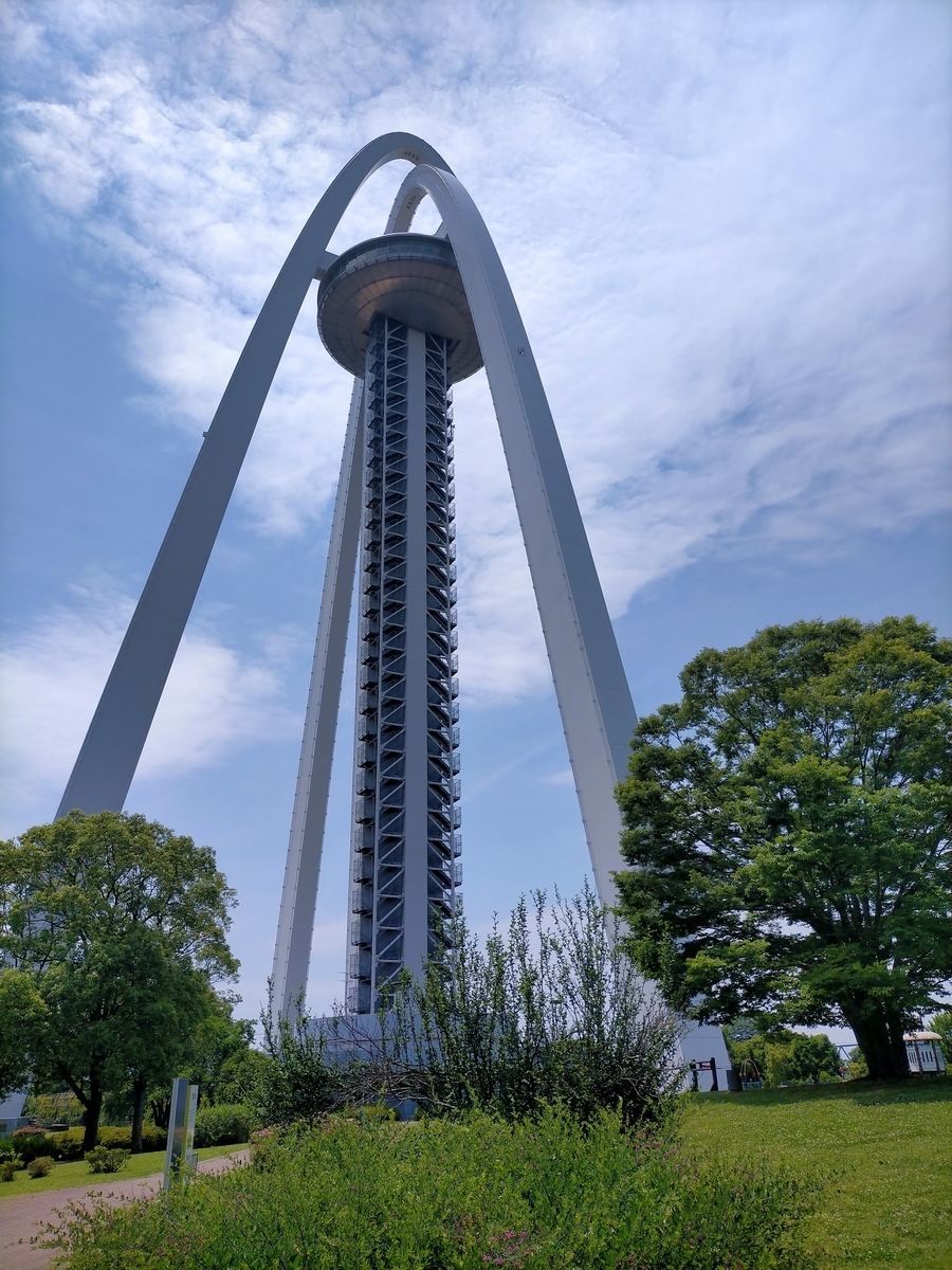 ツインアーチ138とレンタサイクルで木曽川サイクリング(一宮市 ツインアーチ138とレンタサイクルで木曽川サイクリング(一宮市