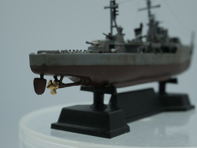 1/700 着底ジオラマ 丁型海防艦 レジン水面 損傷表現あり 完成品 模型 1/700 着底ジオラマ 丁型海防艦 レジン水面 損傷表現あり 完成品