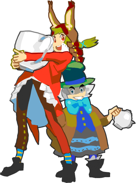 ウサ耳が描きたかった
