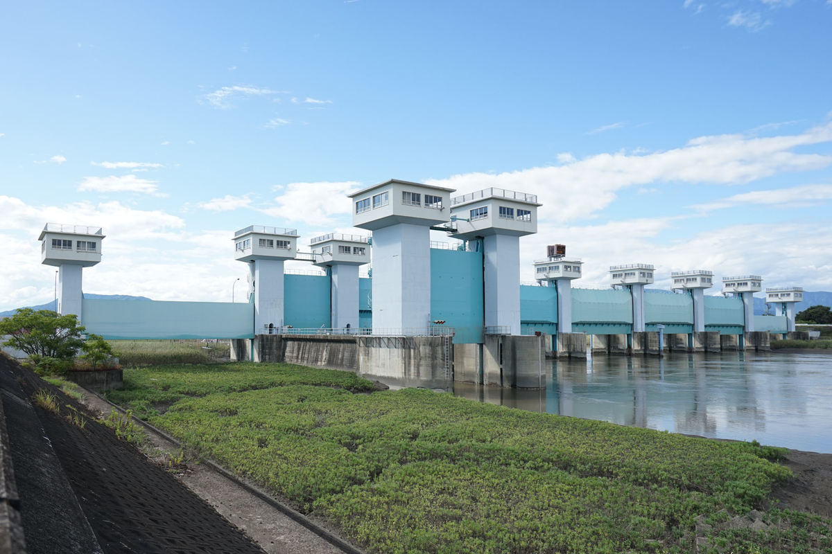 佐賀の土木遺産めぐり 石井樋 馬の頭 六角川河口堰 大谷川隧道 東京エスカレーター 田村美葉