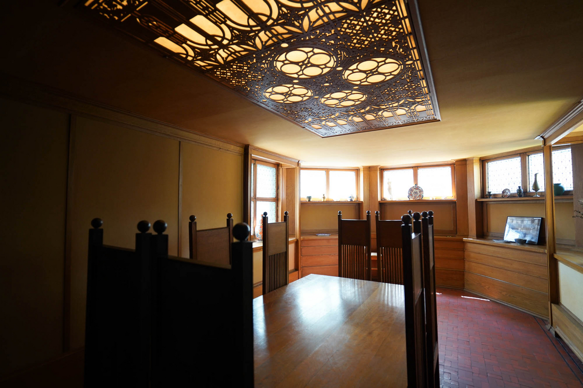 オークパークのフランク・ロイド・ライト建築作品群へ - 移動の記録