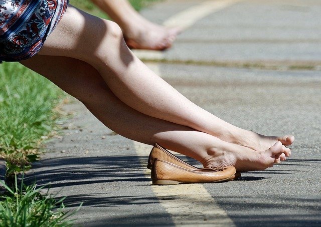 靴のサイズが合っていない人p