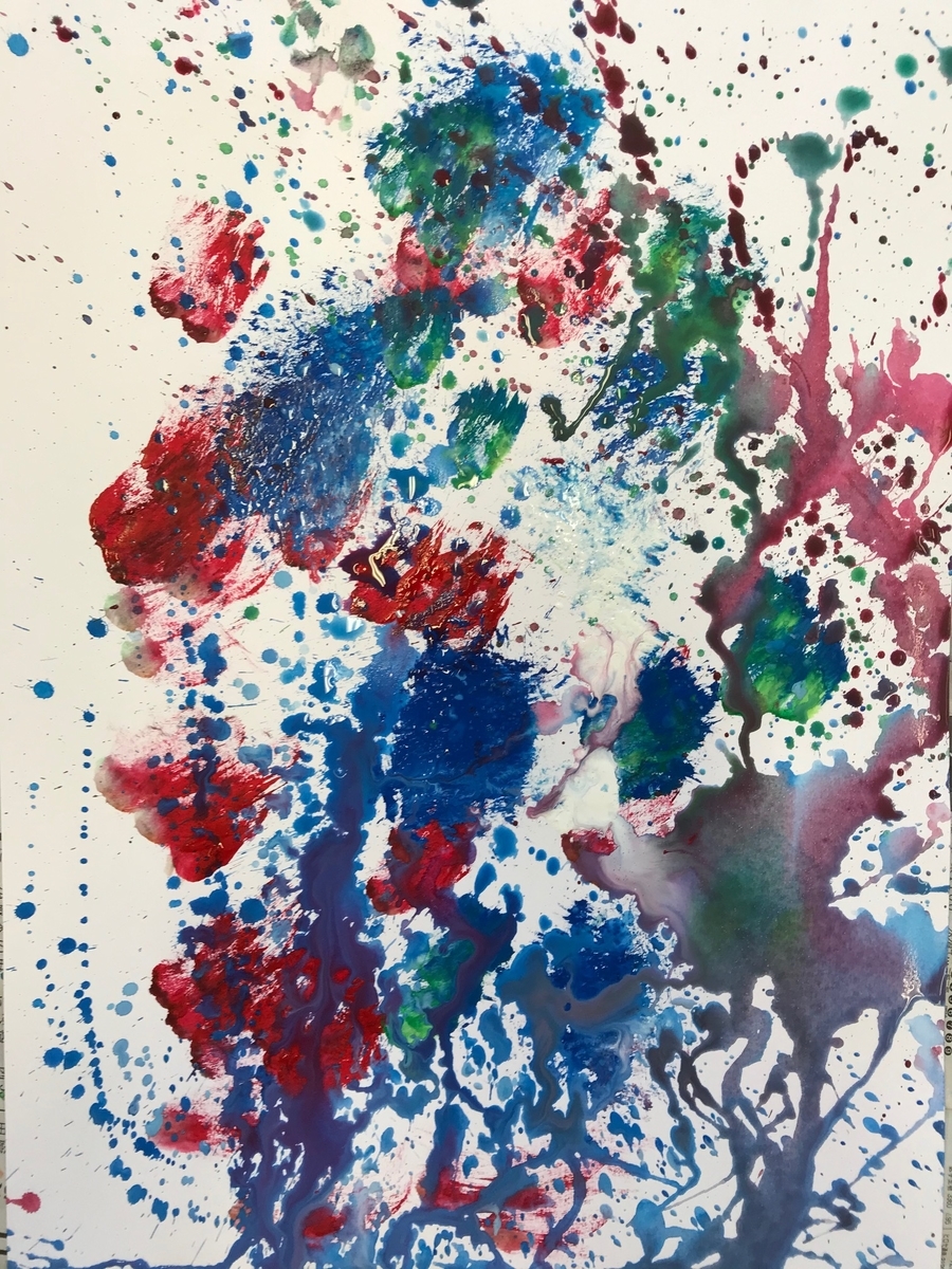 障がい者向け絵画教室　ダウン症