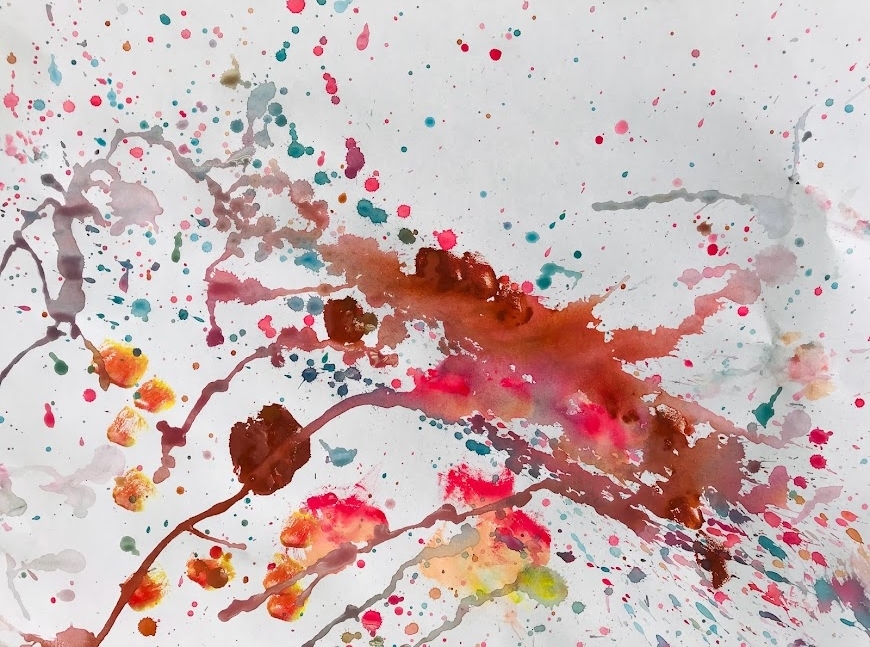 障がい者向け絵画教室　ダウン症