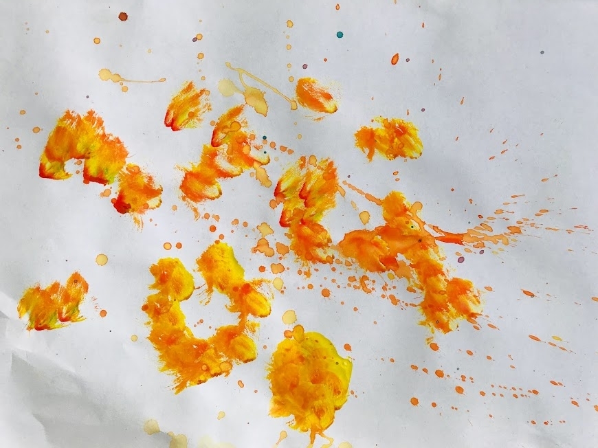 障がい者向け絵画教室　ダウン症