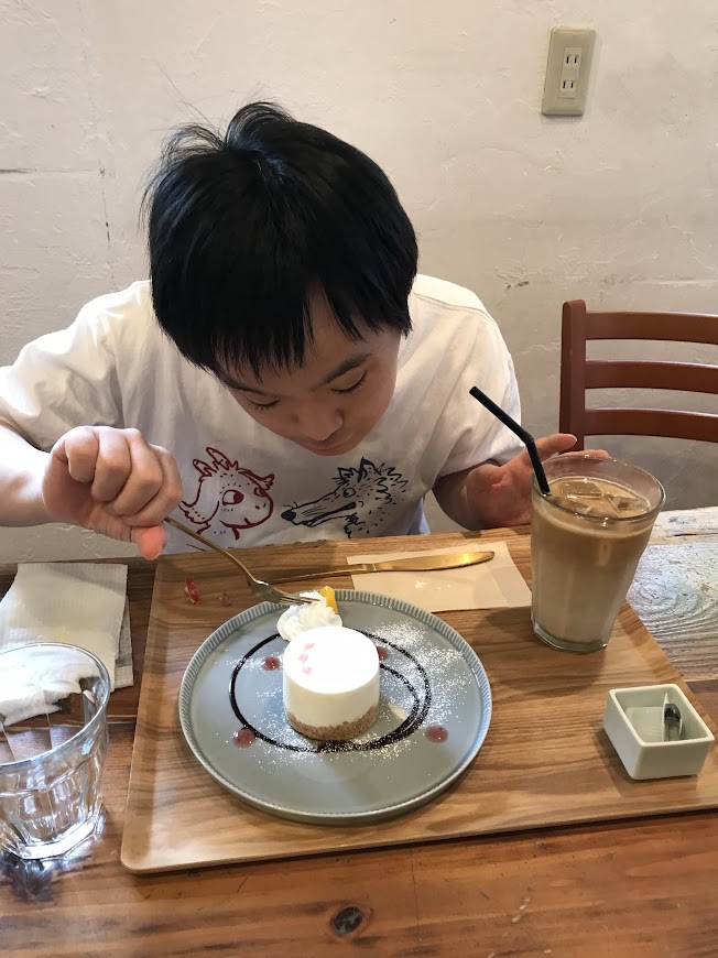 香椎参道Nanの木　チーズケーキセット
