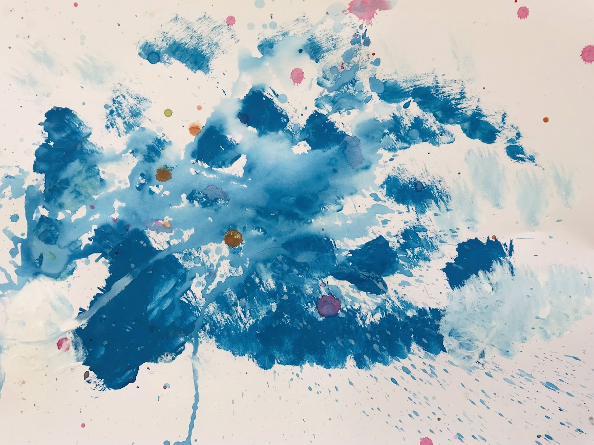 思いっきり自由に 夏の絵 を描こう 自分らしく幸せに生きる 声を失ったダウン症の息子と生きて人生が変わった気づきブログ