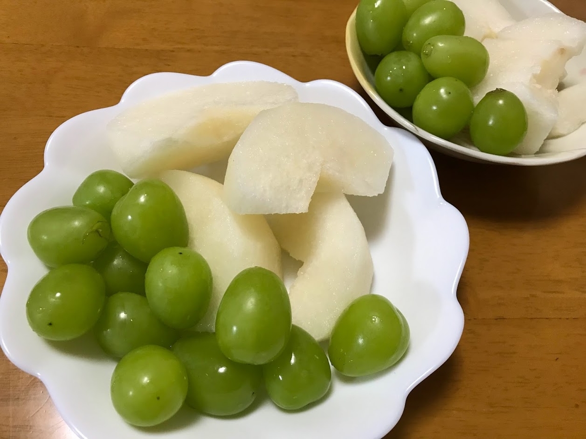 なし シャインマスカット