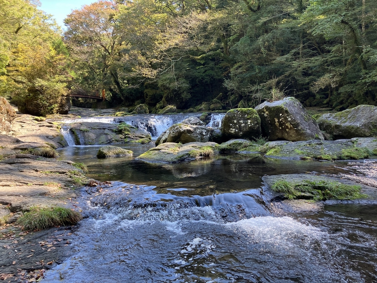 菊池渓谷　広河原