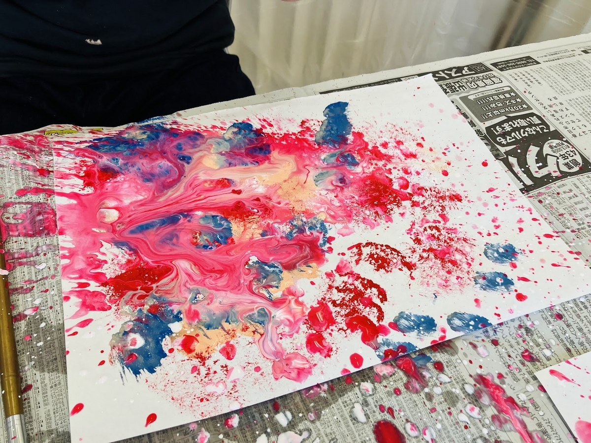 障がい者向け絵画教室　ダウン症　ブログ